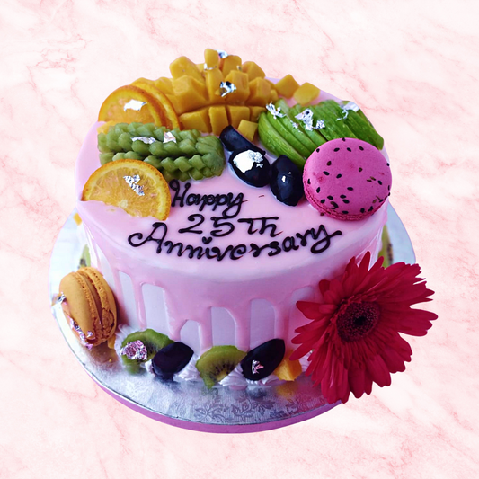 25 Years & A Tropical Twist Cake