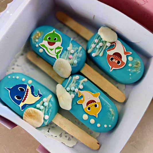 Baby Shark Pops (Box of 4)