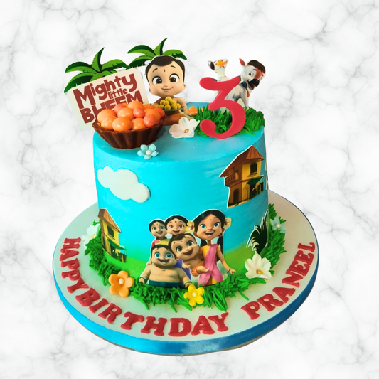 Mighty Little Bheem Cake 2