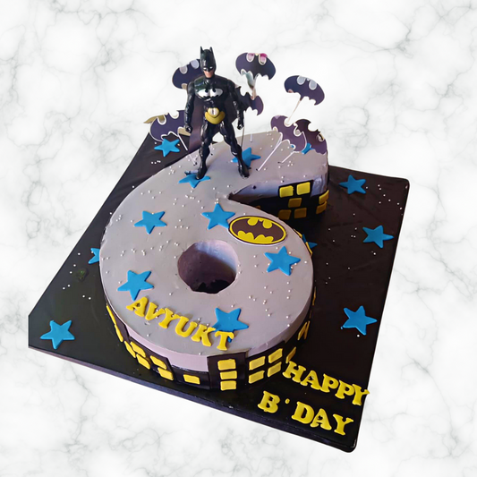 Gotham's Guardian Cake