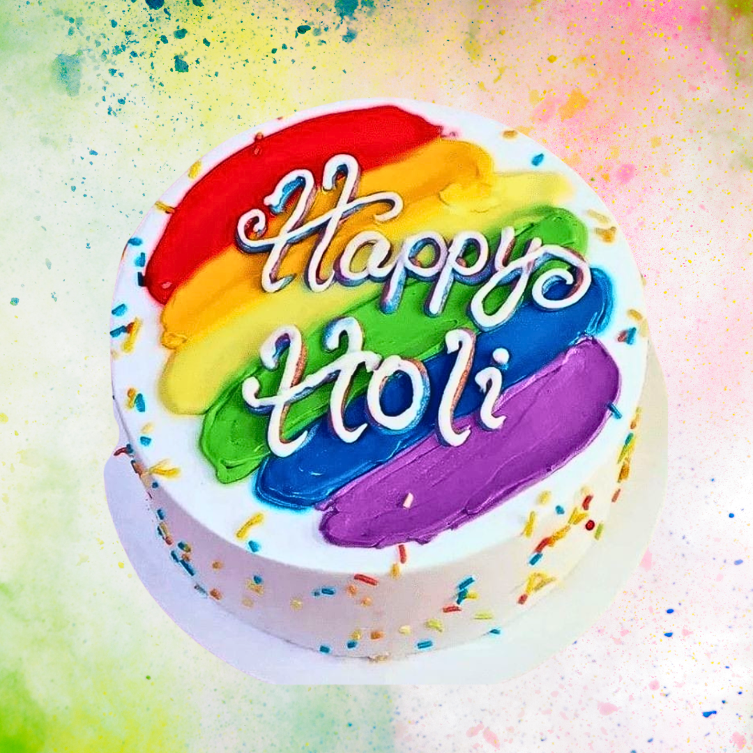 Happy Holi Cake