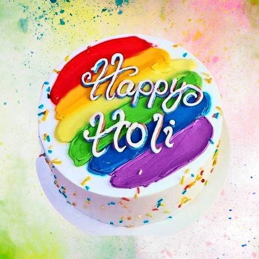 Happy Holi Cake