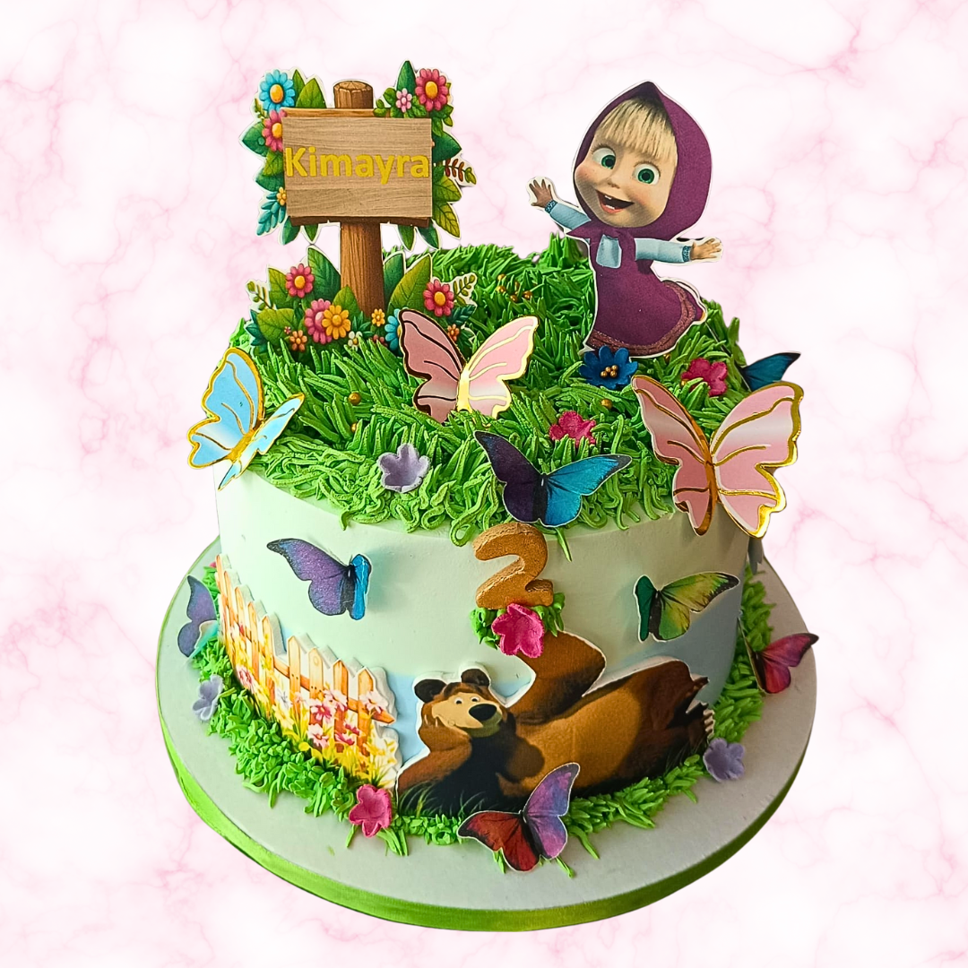 Enchanted Forest Birthday Cake