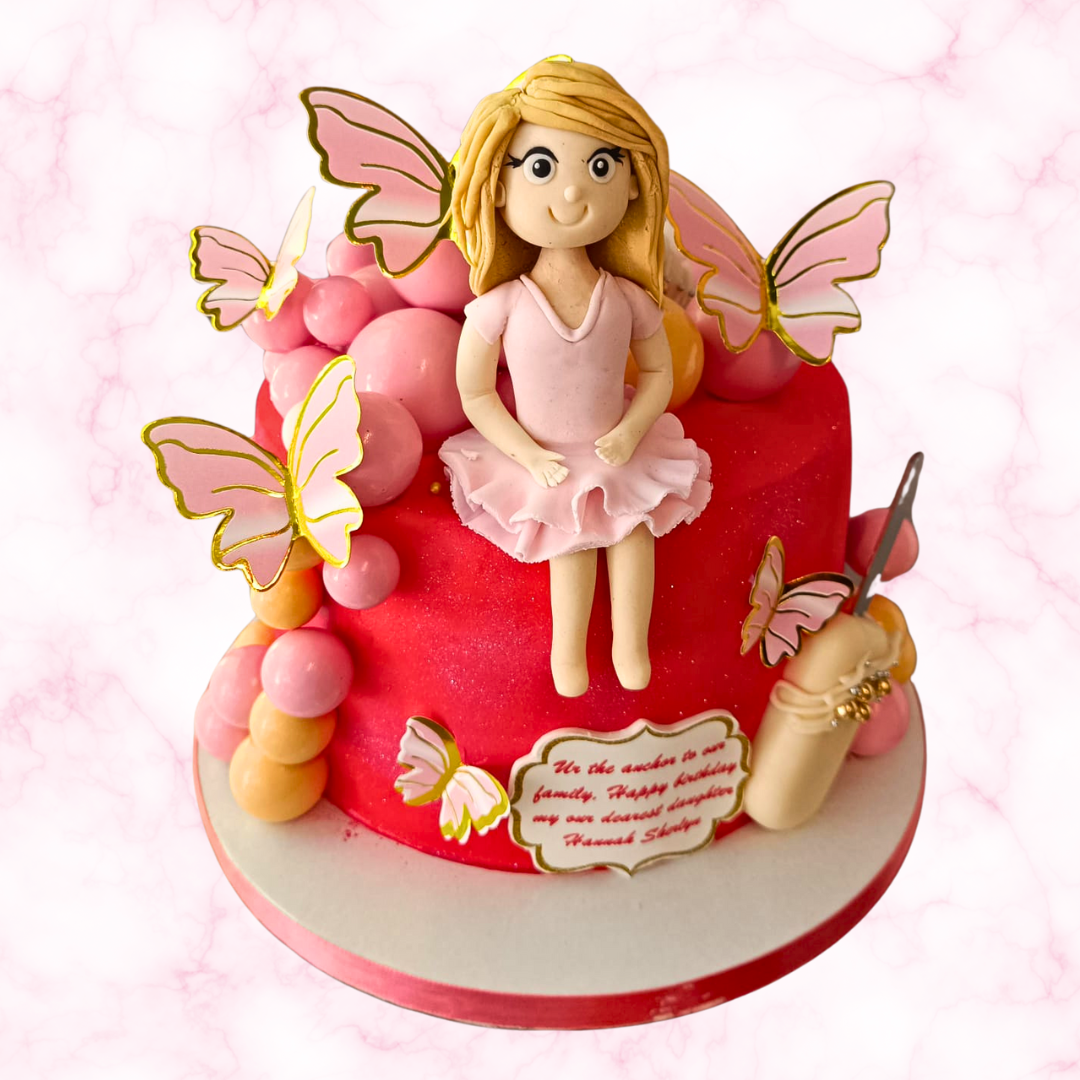 Enchanted Ballerina Birthday Cake