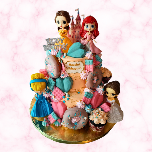 Fairytale Princess Castle Cake