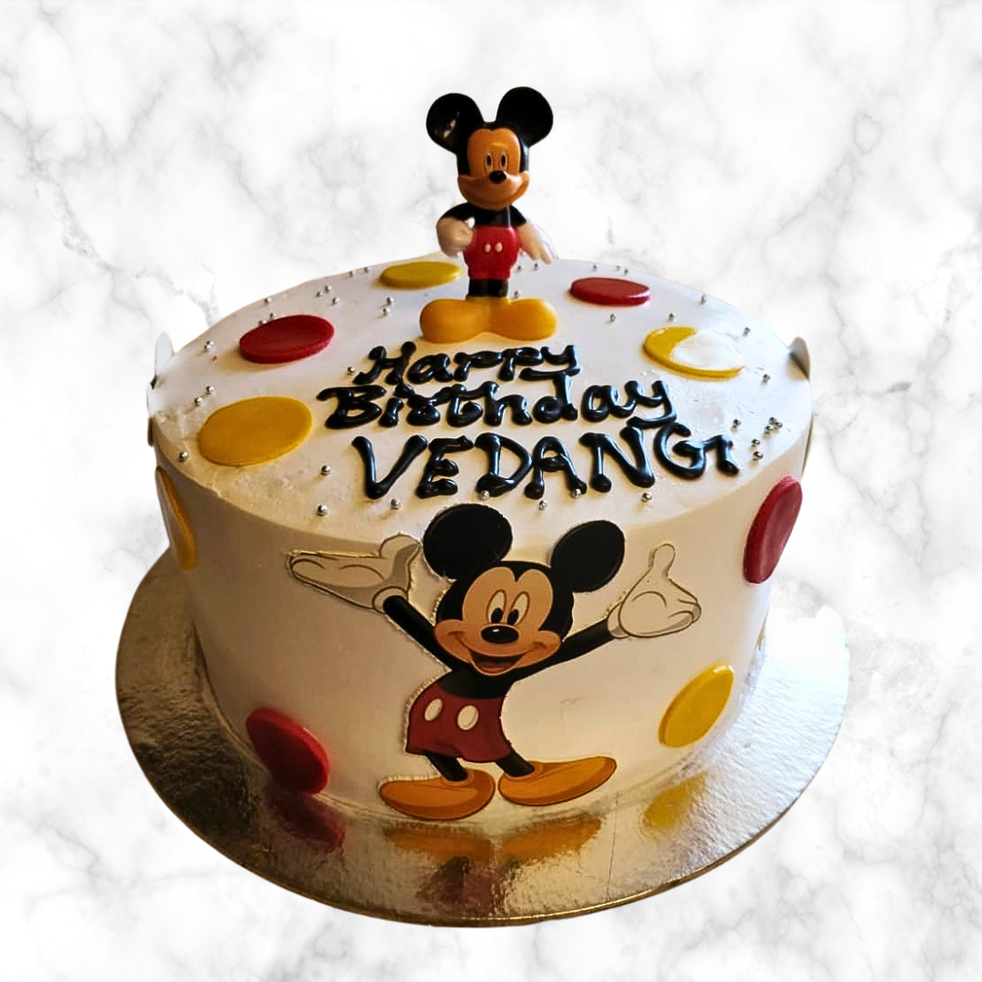 Classic Mickey Cheer Cake