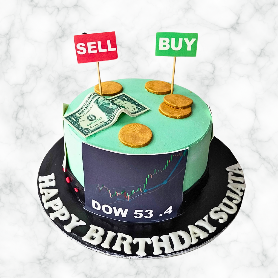 Stock Market Cake