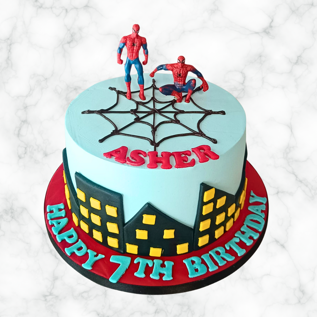 Spidey Sensation Cake