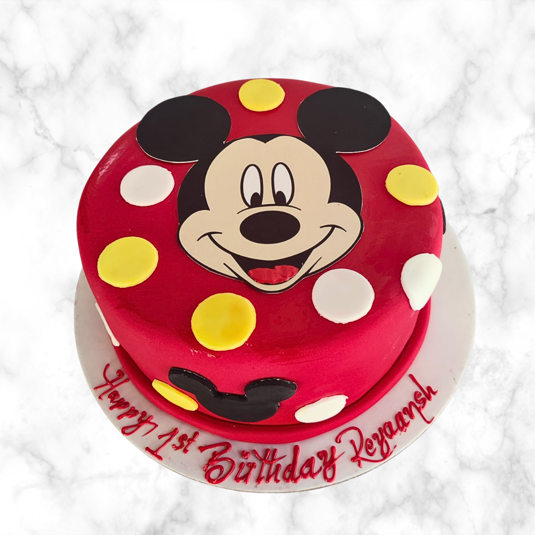 Mickey Polka Pop Cake
