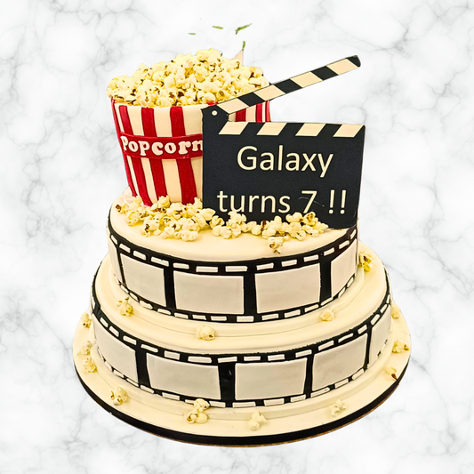 A Night at the Movies Cake