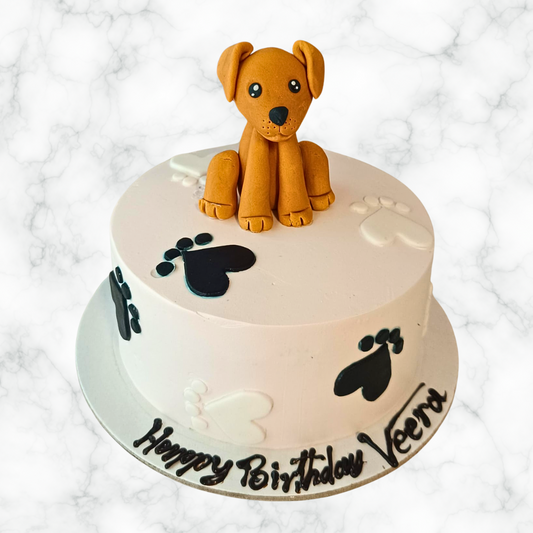 Doggone Delicious Birthday Cake