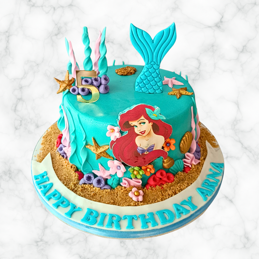 A Mermaid's Magical Birthday Cake