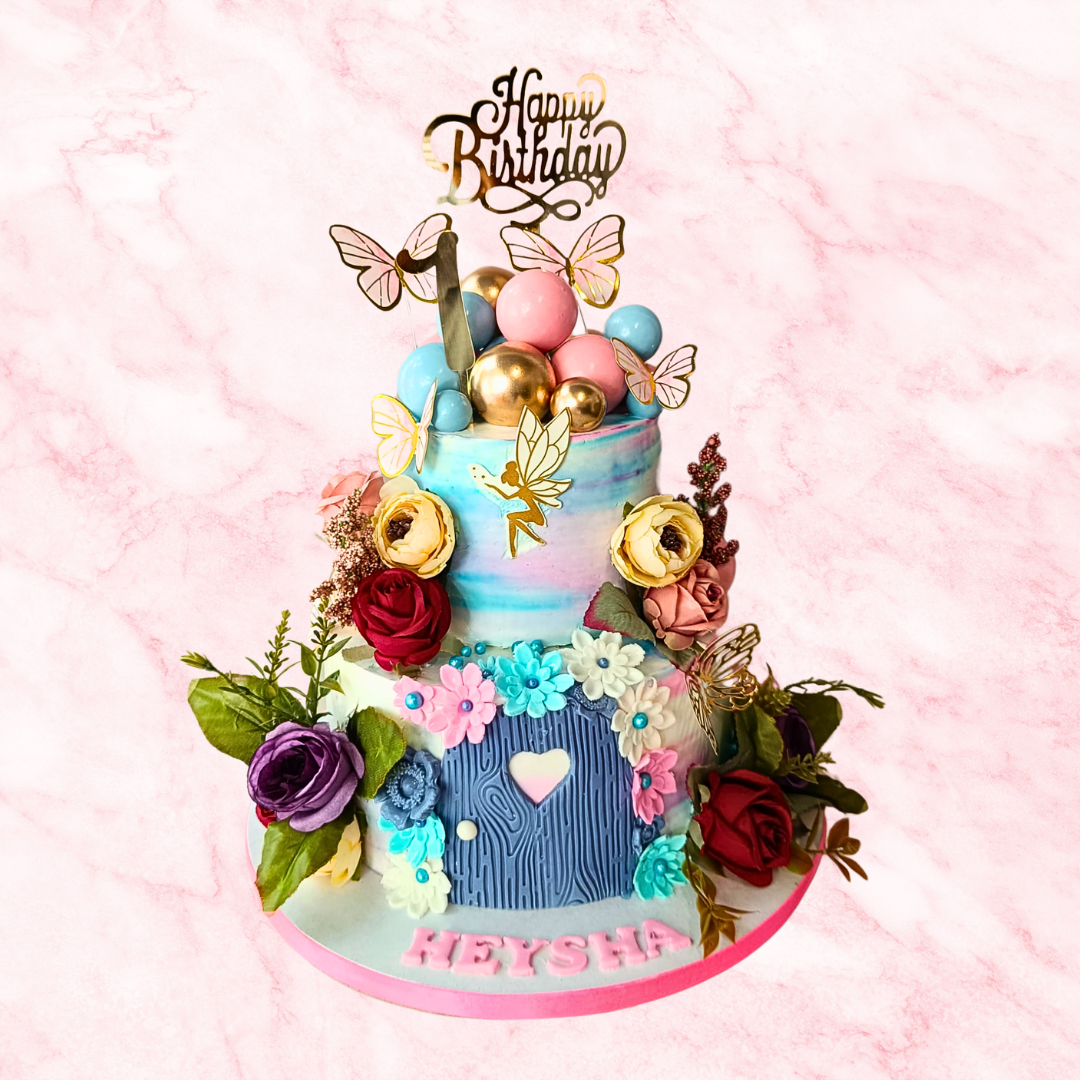 Flutterby Fairytale Cake