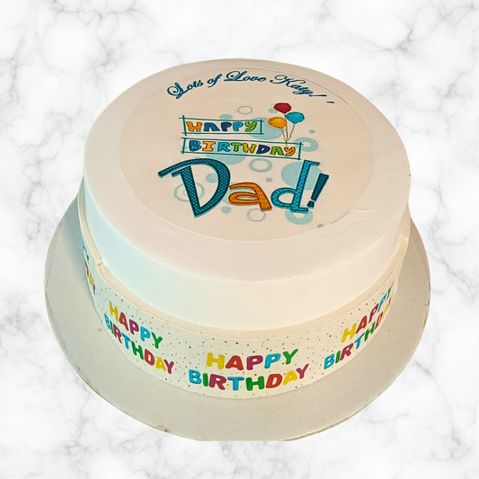 Dad's Day Delight Cake