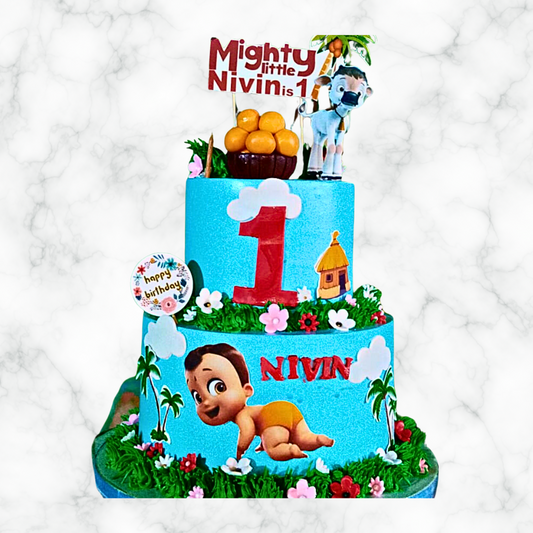 Mighty Little Bheem Cake 1