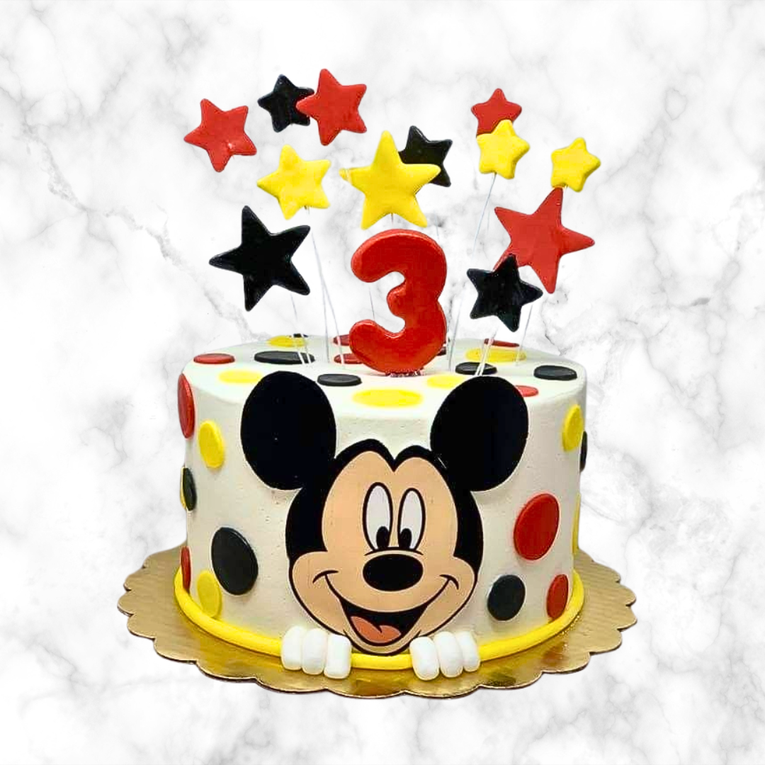 Mickey’s Starry Surprise Cake