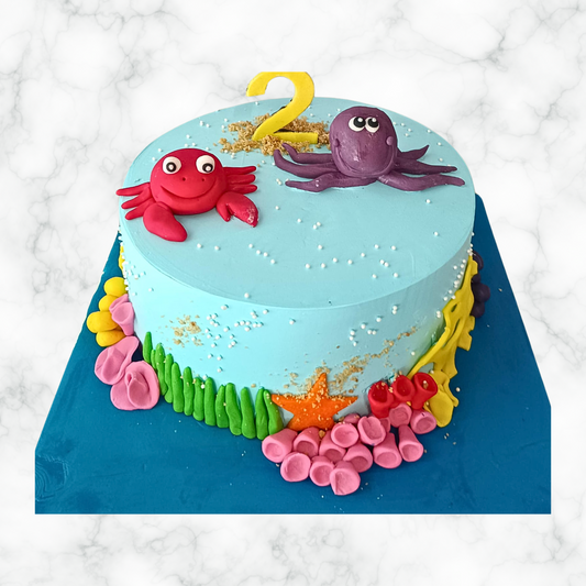 Ocean's Best Buddies Cake