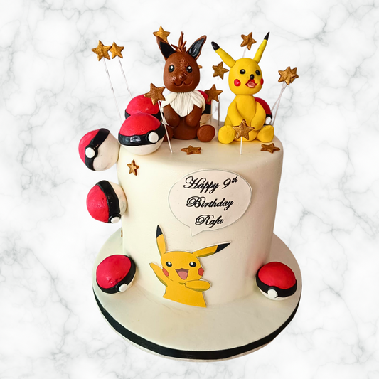 Poké Party Time Cake