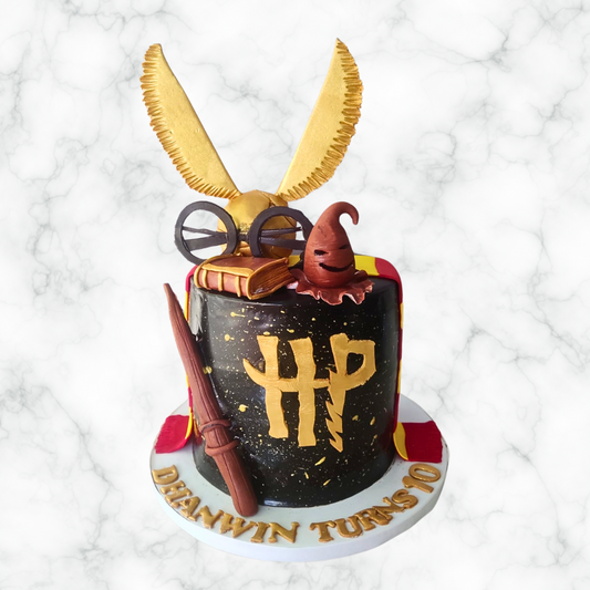 A Harry Potter Feast Cake