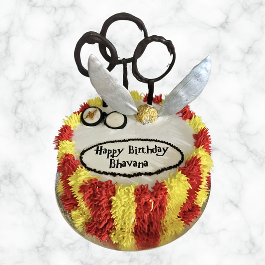 Quidditch Chaos Cake