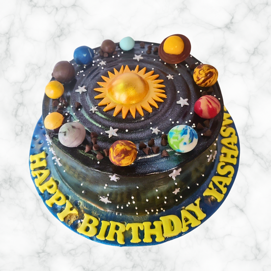 Solar System Cake