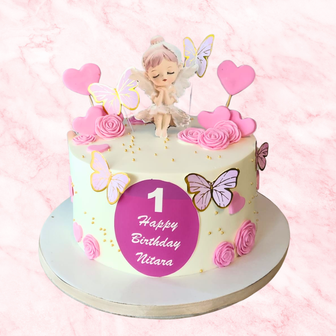 Fairy Wishes & Birthday Bliss Cake