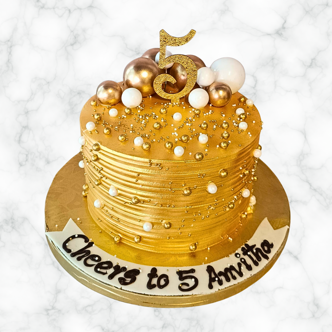 Golden Girl Cake