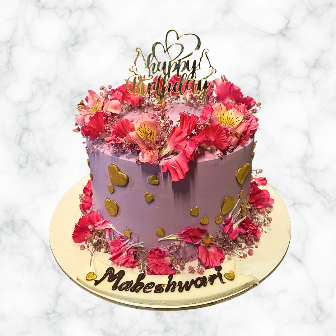 Hibiscus Haven Cake