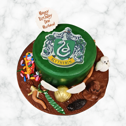 Slytherin's Secrets Cake