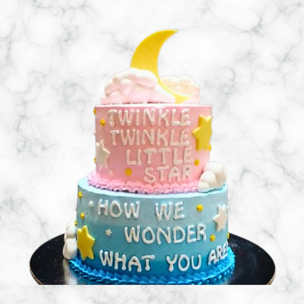 Twinkle Twinkle Little Star Cake – legateaucakes