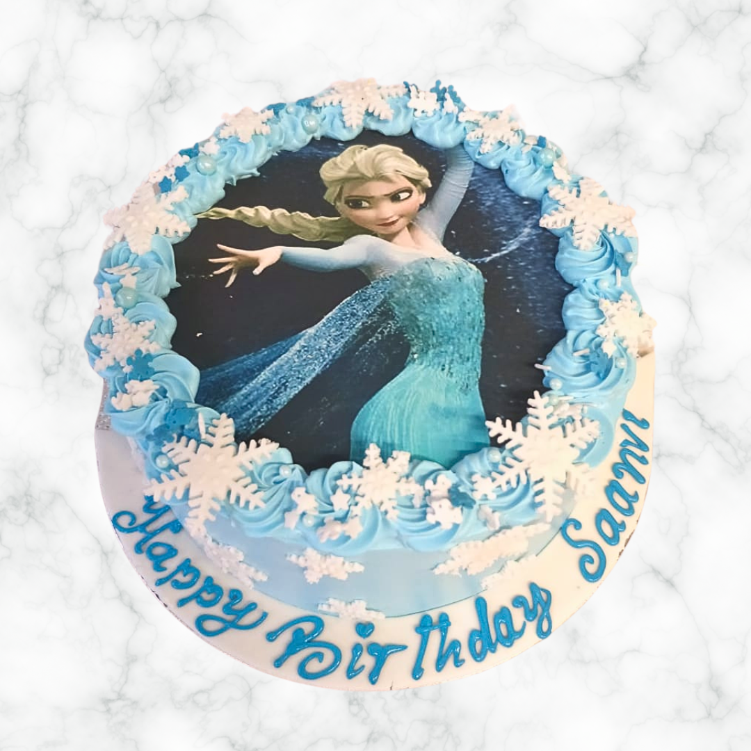 Elsa Action Adventure Cake