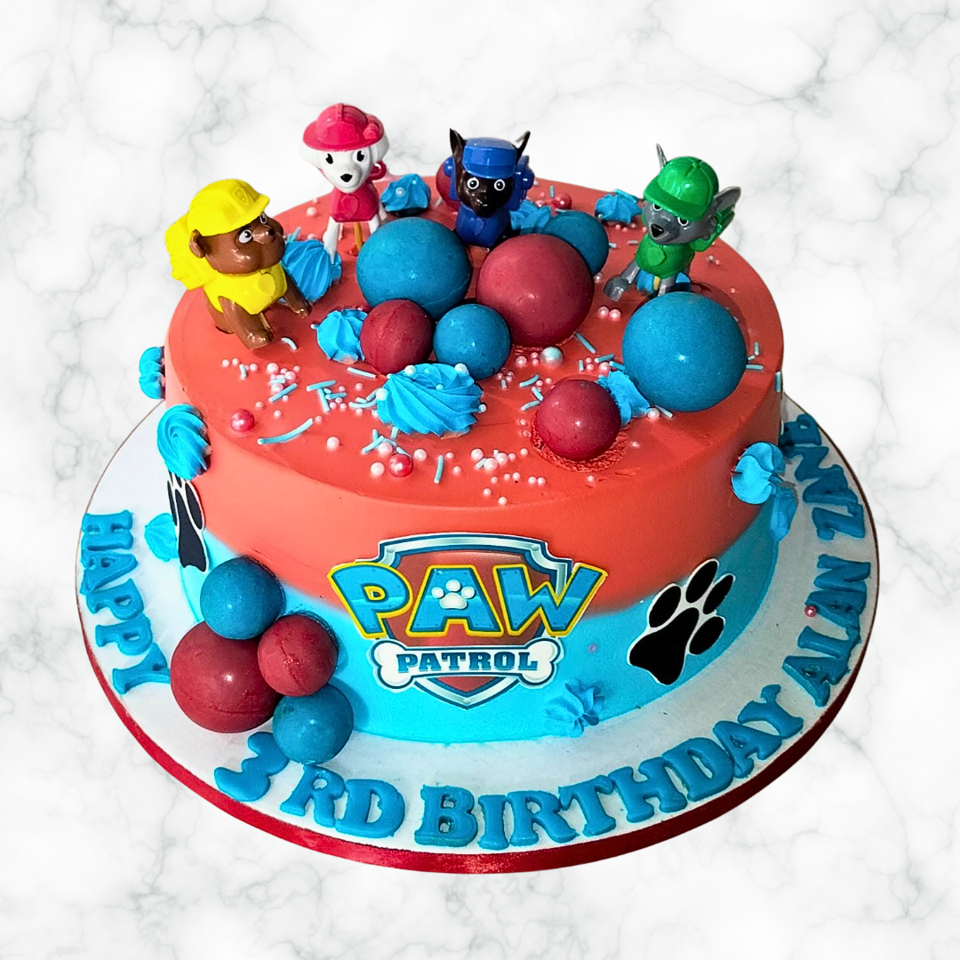 Pup Gear & Grub Cake