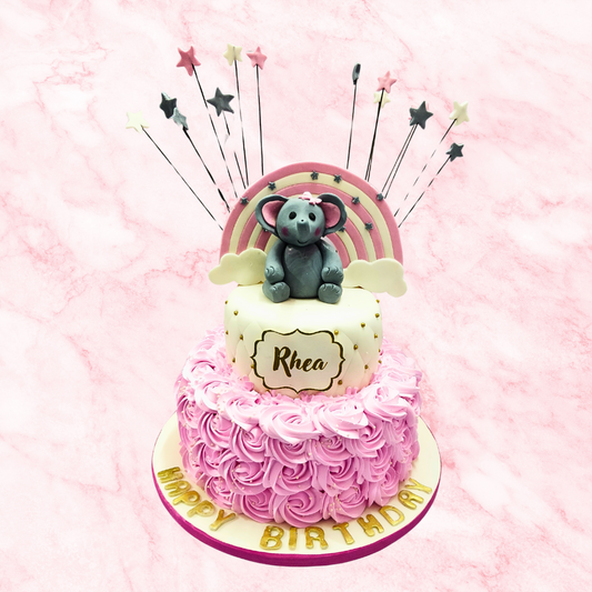 Elephant Princess Cake