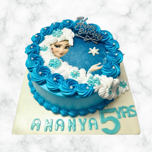 Elsa's Frosted Magic cake