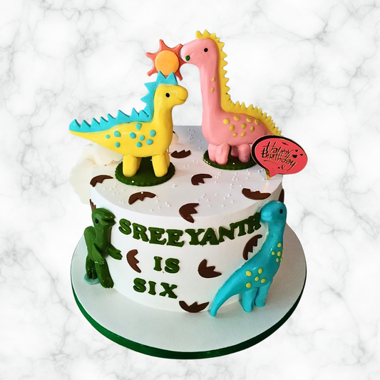 Dino-mite Delight Cake