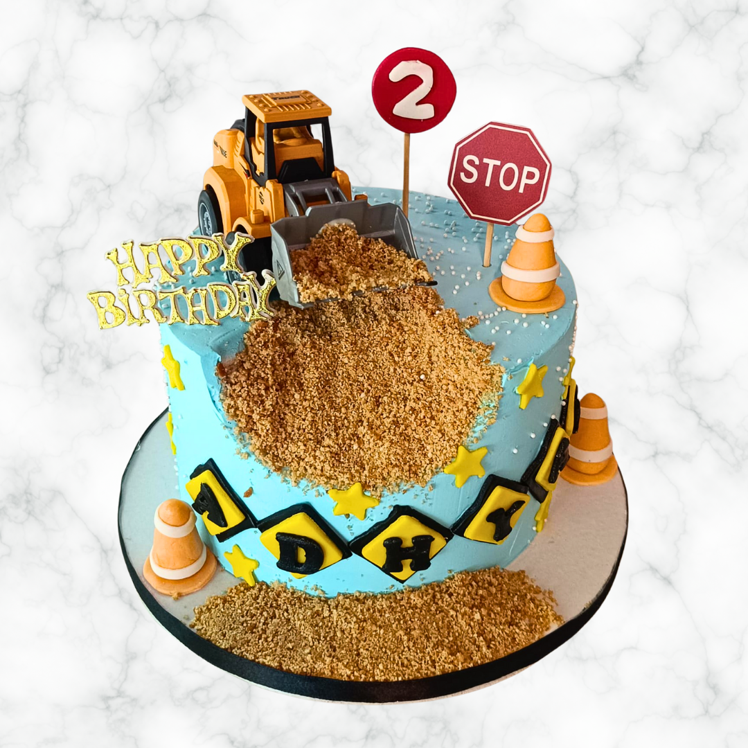 Under Construction Cake