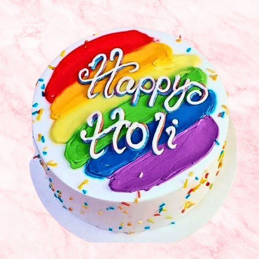 Happy Holi Cake