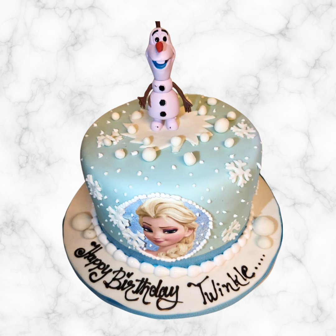 Olaf's Warm Wishes Cake