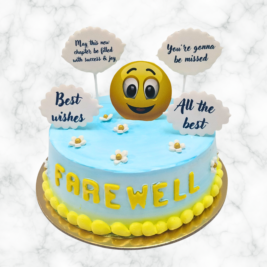 Farewell Wishes Cake