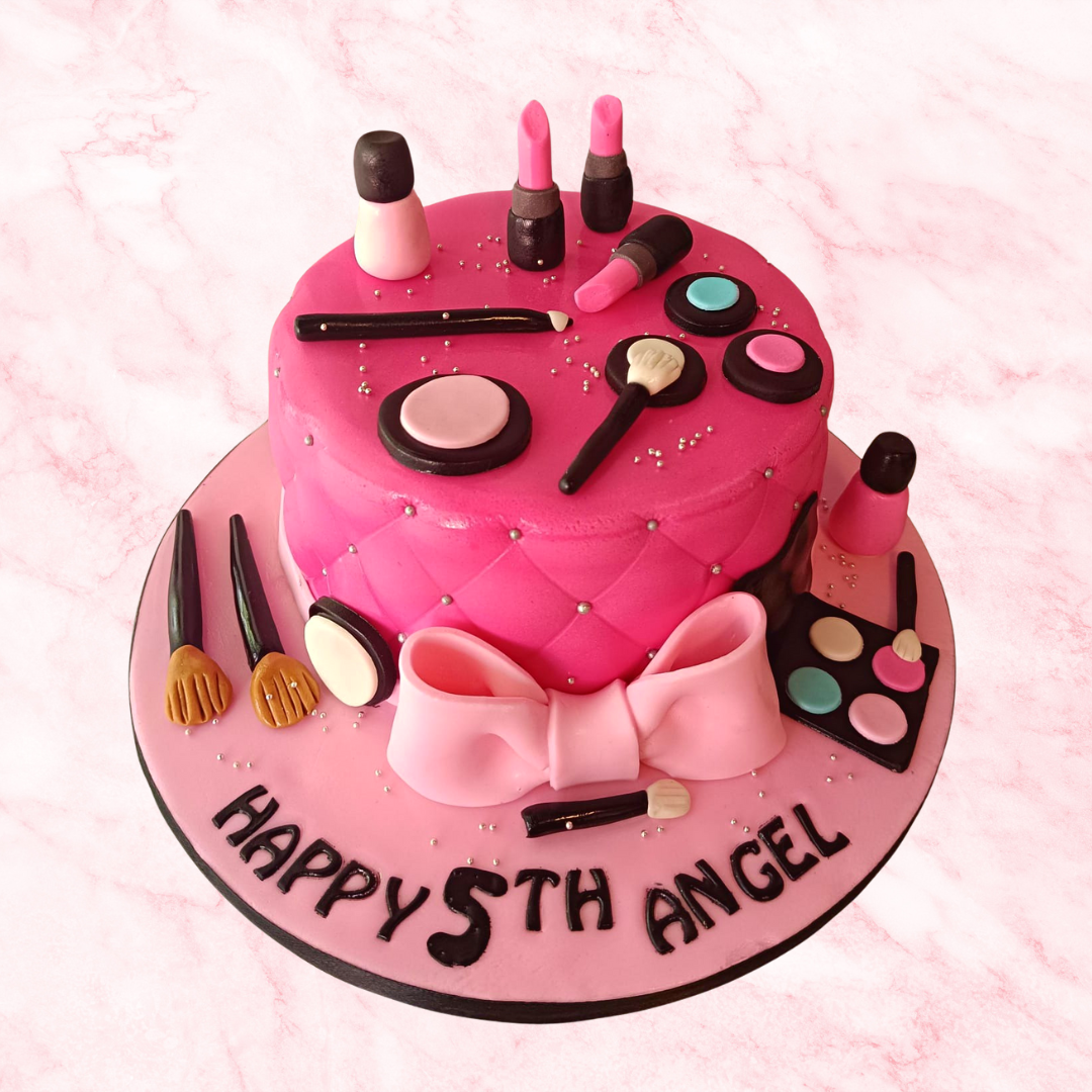 Glamorous Makeup Cake