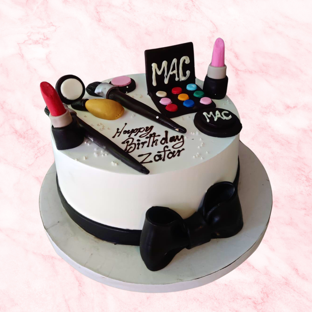 Buy Mac Makeup Cake| Online Cake Delivery - CakeBee