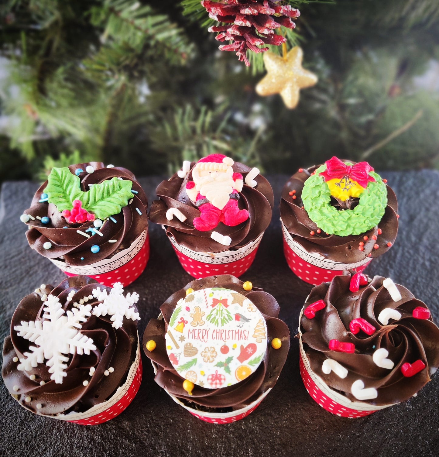 Christmas Cupcakes