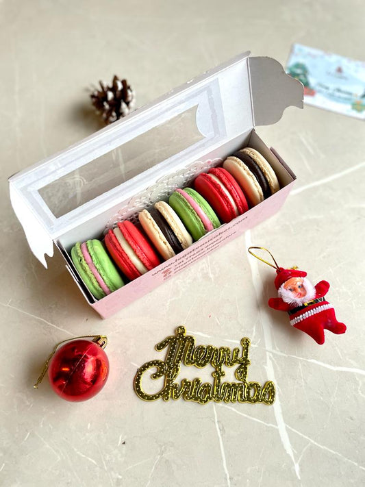 Christmas Macarons
