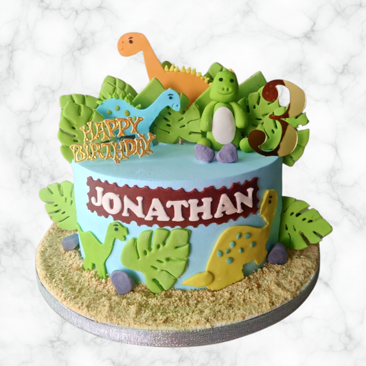 Dino Park Cake