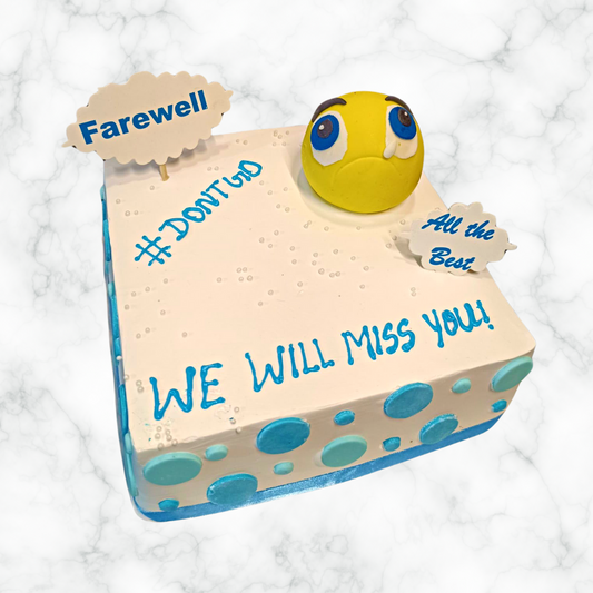 Don't Go Farewell Cake