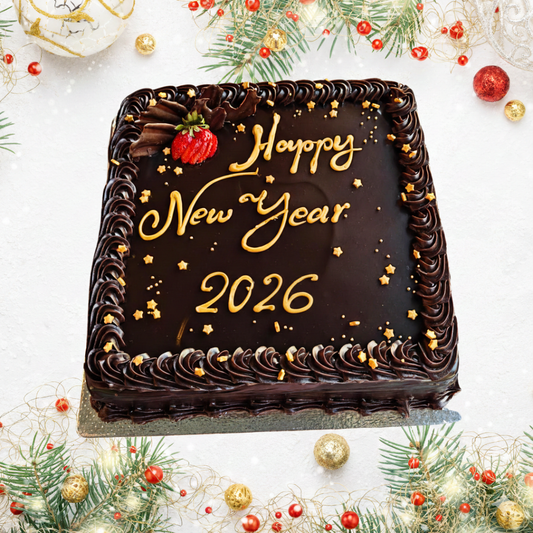 New Year Celebration Cake
