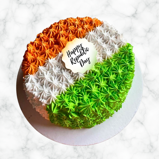 Tri Colour Cake