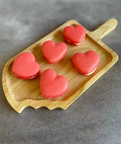 Valentine Heart Macarons (Box of 5)