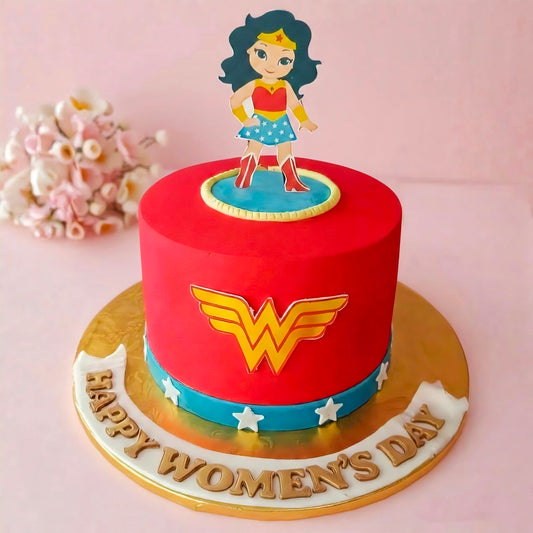 Wonder Women Birthday Cake