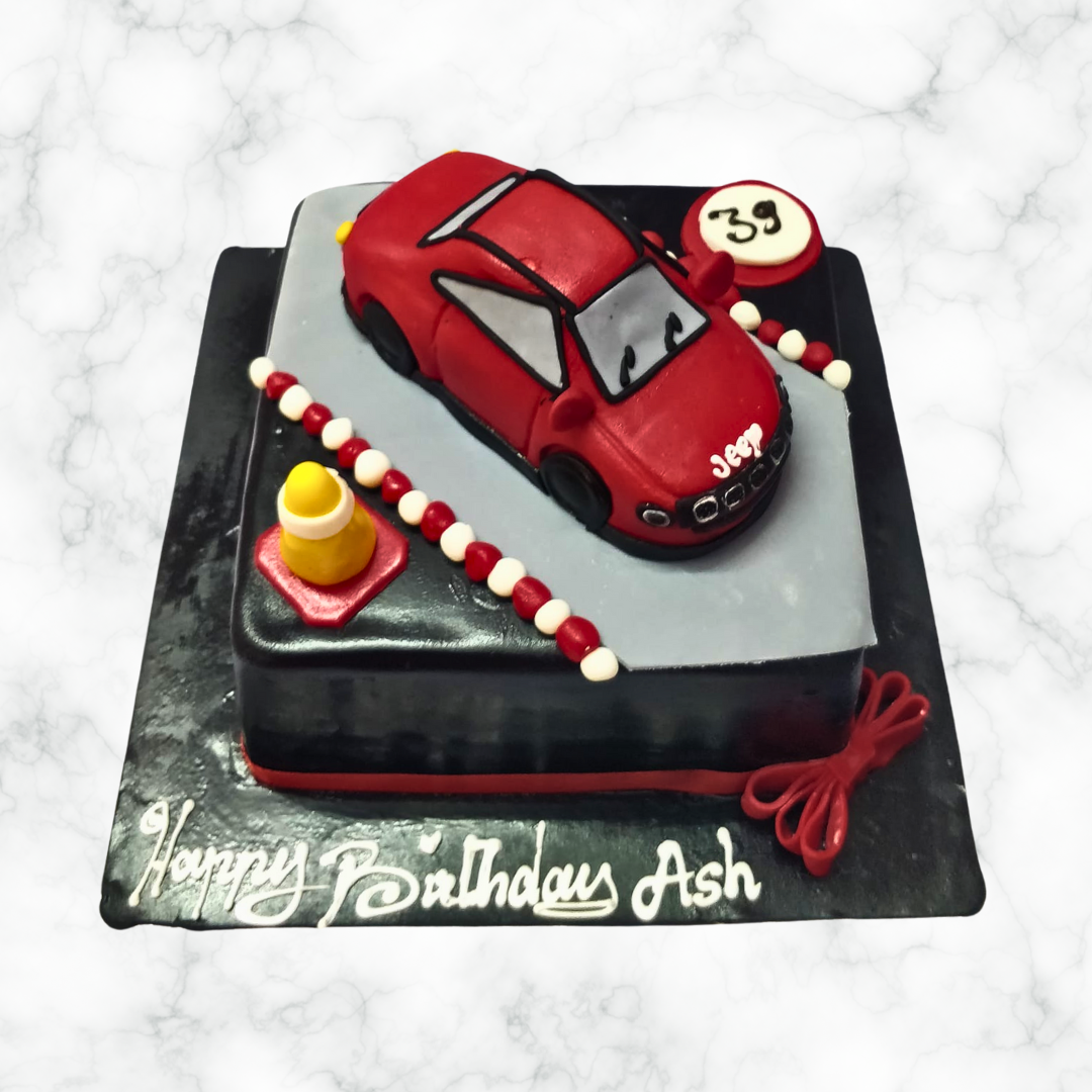 Car Fever Cake